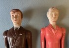 Vintage Renwal Doll Family  44   43   42    41 - Dad  Mom  Brother  Sister   b 