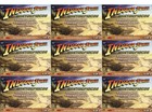 Complete Set Of 2008 Topps Indiana Jones Masterpieces Silver Foil Art Chase Card