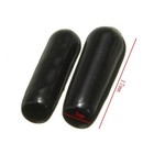 150pcs 3mm Black Rubber Aerial Antenna Caps Rc Accessories End Plug Tube Cover