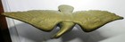 Antique Gilded Cast Iron 2   Pound Federal Eagle Tabletop Figurine Statue