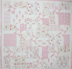 New Handmade Baby Girl Quilt   Pinks   Creams   Baby Elephants