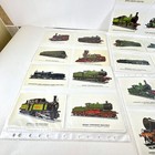 56 X Vintage Train Locomotive Prints Steam Diesel Railway Engine Art Collection