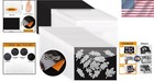 80 Pcs Stamp   Die Storage Solution - Magnetic Sheets   Bags Included