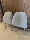 Toyota Sienna 2015-2020 Second Row Seat Headrests Cloth Light Gray 2 Pieces