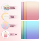 A5 Kraft Notebooks Bulk  48-pack Lined Journals  80gsm  8 3x5 5 