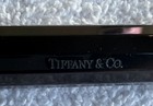 Omas Extra Tiffany   Co Black With Gold Trim Paragon Rollerball Pen - Euc