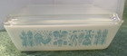 Vintage Glass Pyrex Amish Butterprint Refrigerator Box Set Of 4 Kitchen Storage