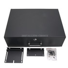 New 3u Drawer Rack Mount Dj 19  Case  3-space Equipment Deep Drawer  Black Lot