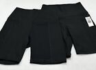 Danskin Women s 2-pack Bike Shorts  Black  Size S