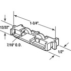 Prime-line G 3146 7 16 In  Nylon Rollers  Sliding 1 75 w X 0 5 h  White