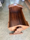 Solid Cherrywood Antique Cradle Crib