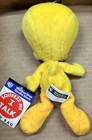 Vintage Warner Bros Looney Tunes 1998 Tweety Bird Bean Bag Plush 7    