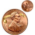3pcs Lincoln Final Penny Coin   last Year Of The Cent  Commemorative Copper Coin
