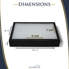 10 Pack Of 8 X 12 X 2 Riker Display Cases Boxes For Collectibles Arrowheads   