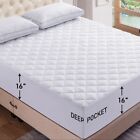 100  Waterproof Mattress Protector Mattress Pad Quilted Mattress Cover By Aadios