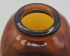 Empty Levi Garrett   Sons Tobacco Snuff Bottle Vintage Brown One Dot