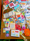 Huge Scrapbook Embellishments  Stickers  Etc   6 Pound Lot 275  New And Used