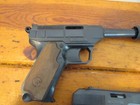Vtg Lot Of 2 Edison Giocattoli Plastic Toy Cap Gun Pistol 70   s 80   s Made Italy