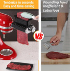 3 Thickness Adjustable Meat Tenderizer Attachment For Kitchenaid Mixers steak Cu