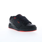 Globe Fusion Gbfus Mens Black Leather Lace Up Skate Inspired Sneakers Shoes