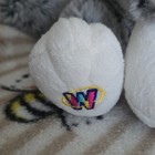 Rare Ganz Webkinz Gray White Wolf Plush Stuffed Animal 2008 No Code