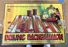 1973 Vintage Deluxe Backgammon Board Game Pacific Pleasantime Games Good Cond 