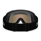 Smith Tribute Ski   Snow Goggles Black Frame  Red Sol-x Mirror Lens  Small Fit