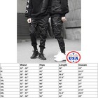 Men Casual Streetwear Joggers Cargo Pants Sweatpants Combat Sport Urban Trousers