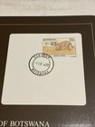 Coin Sets Of All Nations Botswana  Republic Of With Card 1981-1984