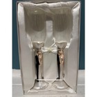 Lillian Rose Wedding Couple Flutes Champagne Glasses Set Toasting Bride Groom