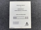 Atari Asteroids Deluxe Arcade Video Game Manual Schematics Sheet  1 Original