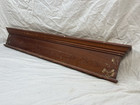 1890 s Antique Door Pediment Lintel Victorian Style Crown Molding Fir Ornate