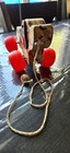 Vintage 1965 Fisher Price Little Snoopy  693 Pull Toy Shoe Mouth Noisy Clean