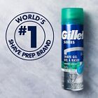 Gillette Series 3x Sensitive Shave Gel  Hydrates  Protects And Soothes  7 Oz X6