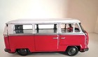1960   s Japanese Sk Tin Volkswagen Bus - Friction Powered 7-inch - Very Good Bus