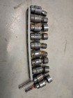 Husky - Lot Of 10 Metric Universal Swivel Sockets  3 8    Drive  Used Condition 
