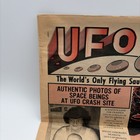 Ufo Review Newspaper Issue 9 Ufo Panic In Iran Tabloid 80s Ephemera