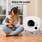 Extra Large 76l   13l Self Cleaning Cat Litter Box Cat Litter Automatic Cleaning