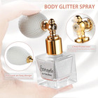 Silver Body Glitter Spray  Shimmering Spray Powder Sparkle Powder  Cosmetic Shim