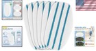 Linniw 6 Pack Replacement Steam Mop Pads Compatible For Pursteam Thermapro 10-in