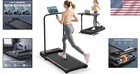 Portable Folding Treadmill With Handle Bar