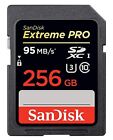 Sandisk Extreme Pro 256gb 512gb 1tb Sd Sdxc Camera Card
