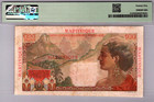 Martinique 100 Francs 1947 - 1949 Pmg 25 Very Fine Pick   31