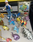 Tomy Pok  mon Figure Toy Lot Cgtsj 1998 Rare With Battle Stadium Case  read Desc