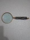 Nautical Brass Magnifying Glass Vintage Maritime Antique Style Handheld Magnifie