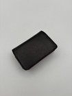 Nikon Camera Case Black Vintage Leather Magnet Close Small Pattern Inside
