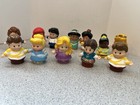 Lot Of 12 Fisher-price Little People Disney 6 Princesses 6 Princes Vintage