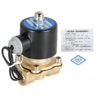 1 2-inch 12v Dc Brass Electric Solenoid Valve Npt Gas Water Air Normally Closed