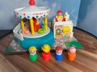 Vintage Fisher Price Little People Play Family Merry-go-round  111