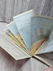 Vtg Genova Italy Fold Out Tourist Map Guide Hotels Restaurants City Street Plan